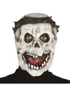 MASCARA DE CALAVERA CON CORONA DE ESPINA