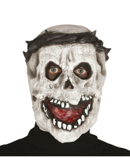 MASCARA DE CALAVERA CON CORONA DE ESPINA