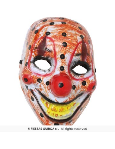 MASCARA PAYASO PVC