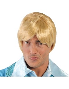 PELUCA HOMBRE RUBIA(ENVASE CAJA)