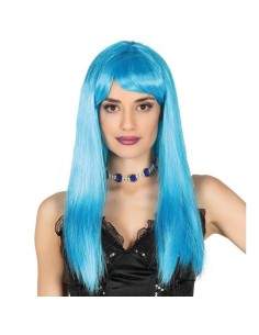 PELUCA MELENA AZUL CIELO EN CAJA 2