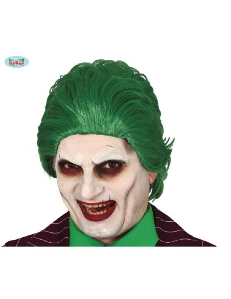 PELUCA BUFON JOKER VERDE