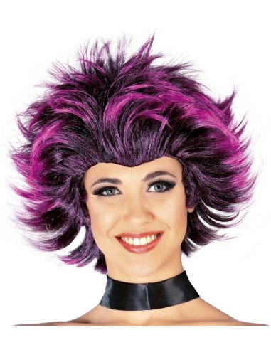 PELUCA MECHAS LILAS