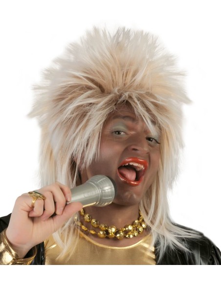 PELUCA ROCK STAR RUBIA TINA