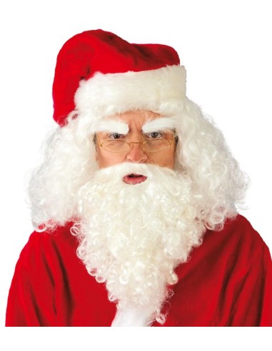 PELUCA Y BARBA PAPA NOEL