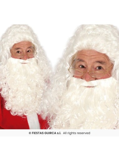 PELUCA Y BARBA PAPA NOEL