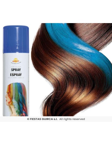 SPRAY PELO COLOR AZUL