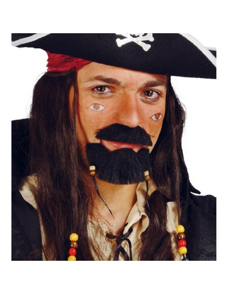 PERILLA Y BIGOTE PIRATA