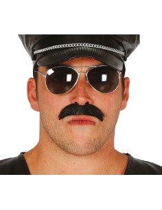 BIGOTE ADHESIVO NEGRO