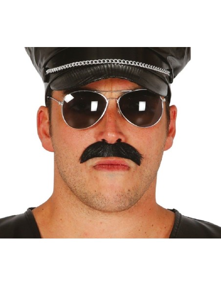 BIGOTE ADHESIVO NEGRO