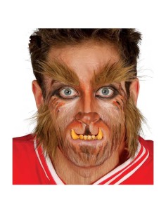 BARBA Y CEJAS HOMBRE LOBO