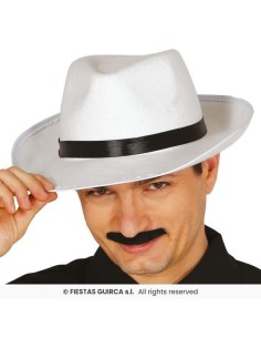 SOMBRERO GANSTER BLANCO