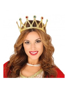 DIADEMA CORONA REINA ORO
