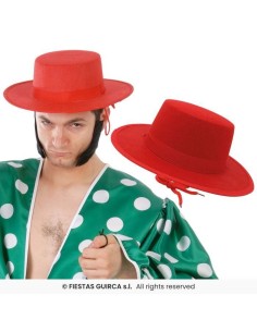 SOMBRERO CORDOBES ROJO 2