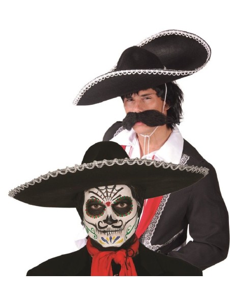 Sombrero mexicano fieltro   55cm