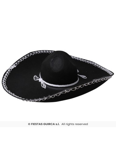 Sombrero mexicano fieltro   55cm