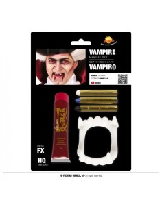 MAQUILLAJE VAMPIRO CON SANGRE 20ML