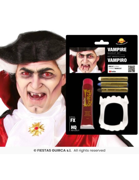 MAQUILLAJE VAMPIRO CON SANGRE 20ML