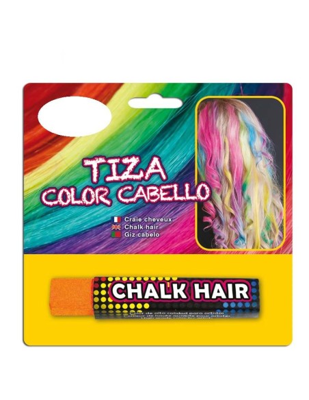 TIZA CABELLO NARANJA