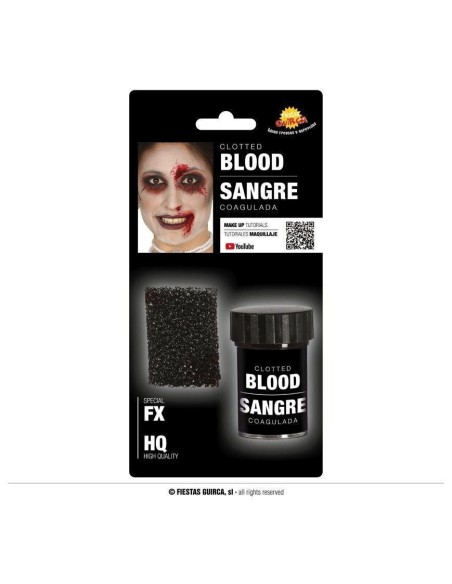 Sangre coagulada con esponja   15 g