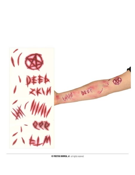 TATUAJE CICATRICES DEMONIO