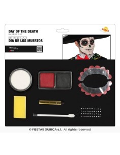 SET MAQUILLAJE `DIA DE LOS MUERTOS`