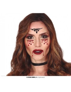 JOYAS FACIALES ADHESIVAS VAMPIRA
