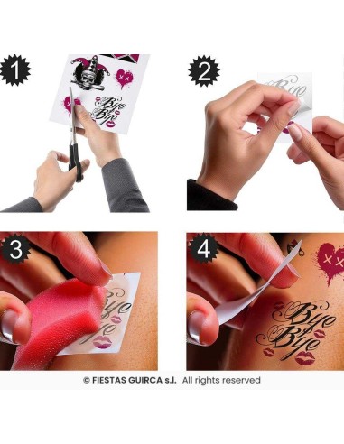 TATUAJES DANGEROUS HARLEY VILLANA 30 X 1