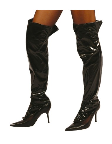 CUBRE BOTAS NEGRO VINILO