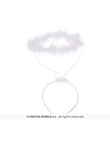 Diadema angel plumas