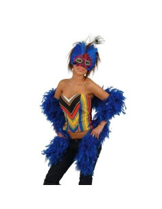 BOA PLUMAS AZUL 1,80 METROS 90 GR