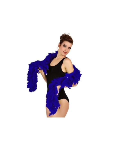 BOA PLUMAS AZUL 1,80 METROS 90 GR