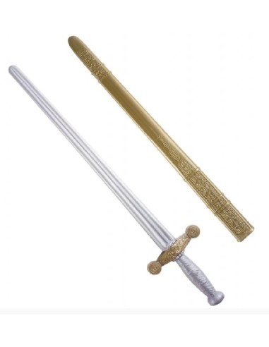 ESPADA MEDIEVAL CON FUNDA 70 CMS