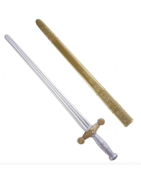 ESPADA MEDIEVAL CON FUNDA 70 CMS