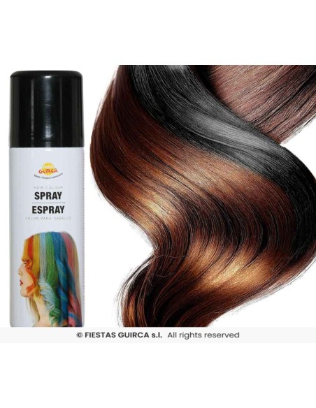 SPRAY PARA EL CABELLO NEGRO 125ML