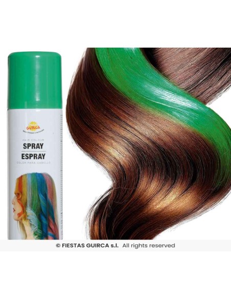SPRAY PARA EL CABELLO VERDE 125ML