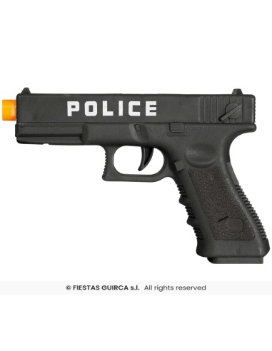 PISTOLA CON FUNDA, 20 CMS