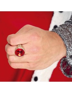ANILLO RUBI ROJO