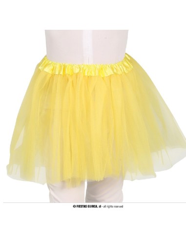TUTU 30 CMS. INFANTIL AMARILLO
