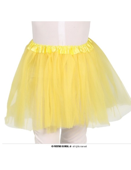 TUTU 30 CMS. INFANTIL AMARILLO