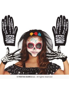 GUANTES ESQUELETO INFANTIL 2