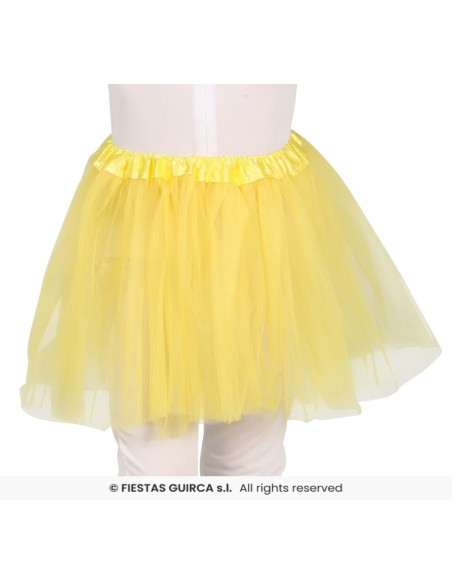 TUTU 30 CMS. INFANTIL AMARILLO