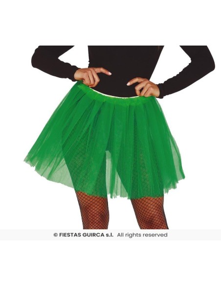 TUTU 40 CMS. VERDE OSCURO