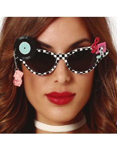 GAFAS DISCO ROCK AÑOS 50 RETRO