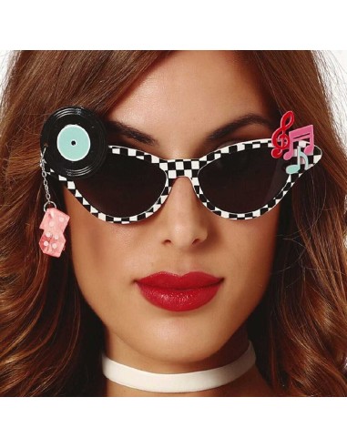 GAFAS DISCO ROCK AÑOS 50 RETRO