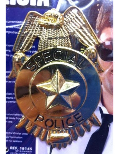 PLACA POLICIA ESPECIAL