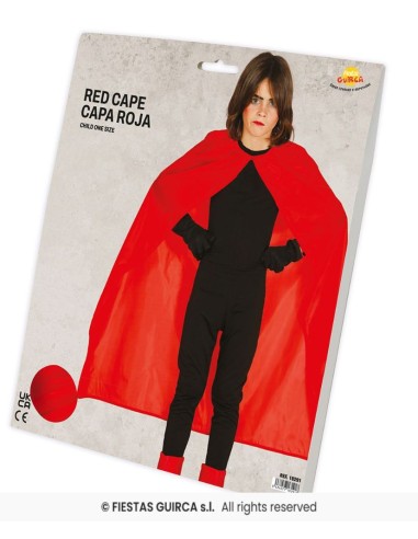 Capa roja 100 cm