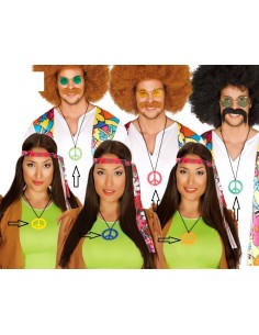 COLGANTE HIPPIE COLORES SURT.7 CMS.