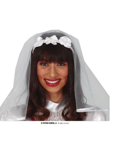 DIADEMA NOVIA CON VELO