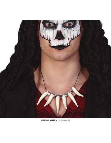 COLLAR CAVERNICOLA CON DIENTES